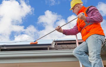 Pont Rug soft wash roof cleaning